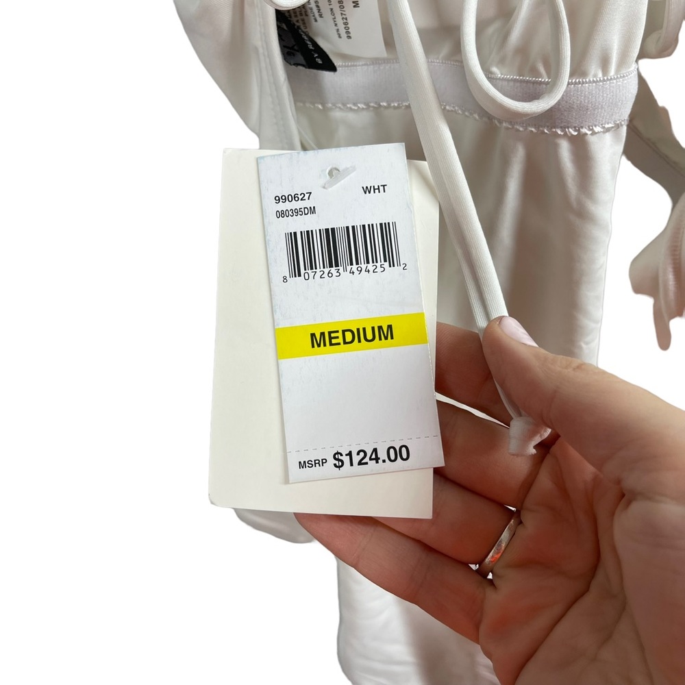 Nwt Becca One Piece Color Code Asymmetrical White… - image 7